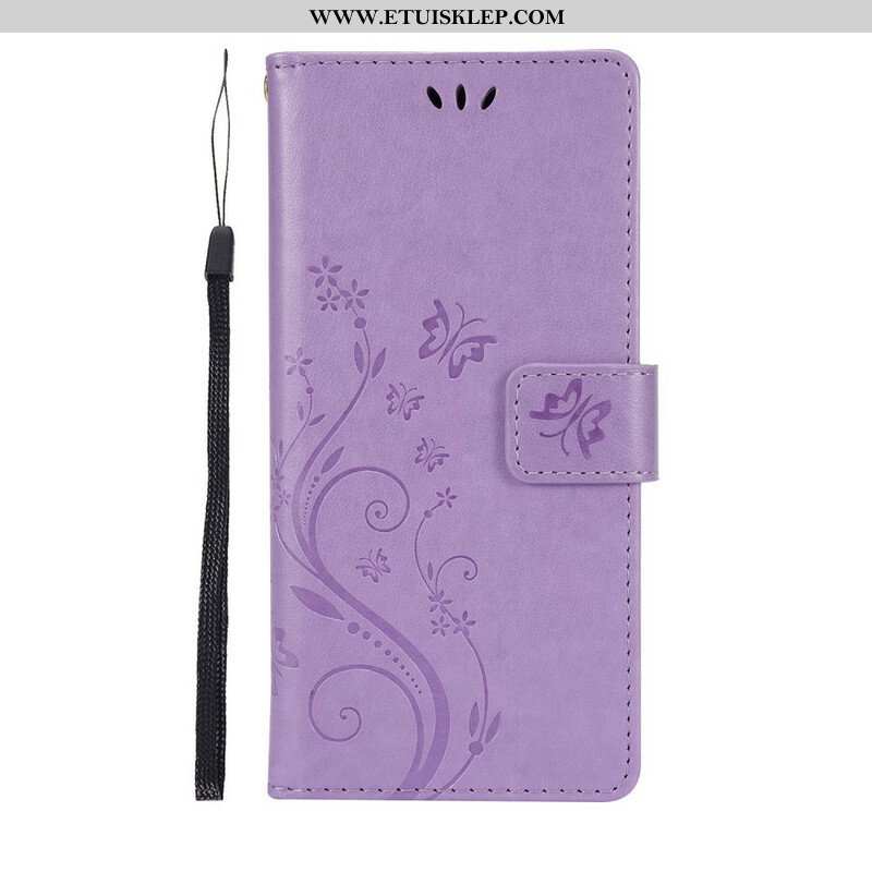 Etui Folio do Samsung Galaxy S21 5G Motyle Na Wietrze
